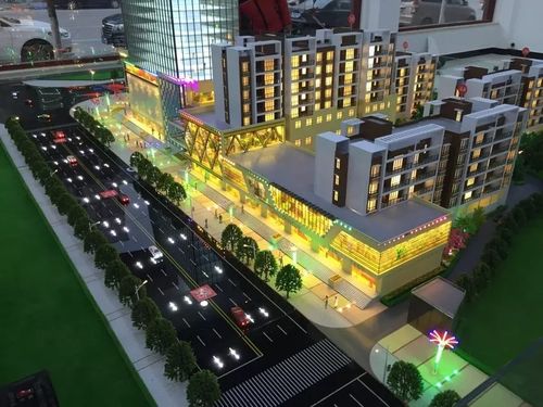 房地产模型机械沙盘学校规划模型工厂规划沙盘